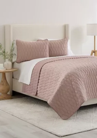 Juno Blush Quilt Set