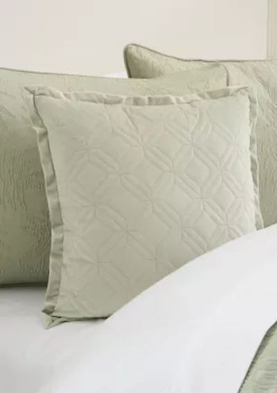 Pistachio Quilted Pillow