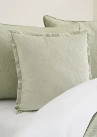 Pistachio Quilted Pillow