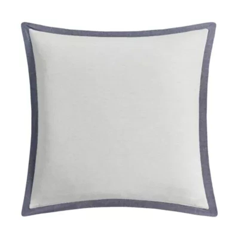 Enhance the elegance of your bedroom with the Waterford Chloe Navy Euro Sham. This beautifully crafted euro sham is designed to perfectly complement the Chloe Navy Comforter Set, offering a deep navy tone that adds a rich, luxurious feel to your bedding. Featuring the same intricate pattern in the comforter, the euro sham creates an elevated, cohesive look while adding depth and texture. An ideal addition for layering on your bed. The Chloe Navy Euro Sham is the perfect finishing touch, bringing a sophisticated and inviting atmosphere to your bedroom.