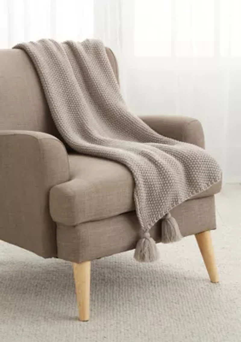 Asher Knit Throw Blanket