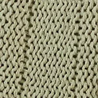 Ribbed Knit Throw Blanket