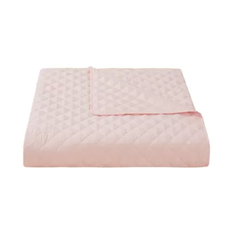 Bring serene charm to your bedroom with the Margot Mauve 5pc Comforter and Quilt Set. Delicate floral blooms in soft mauves and lavender hues are printed on silky microfiber, reversing to a soothing blush tone. Romantic, airy