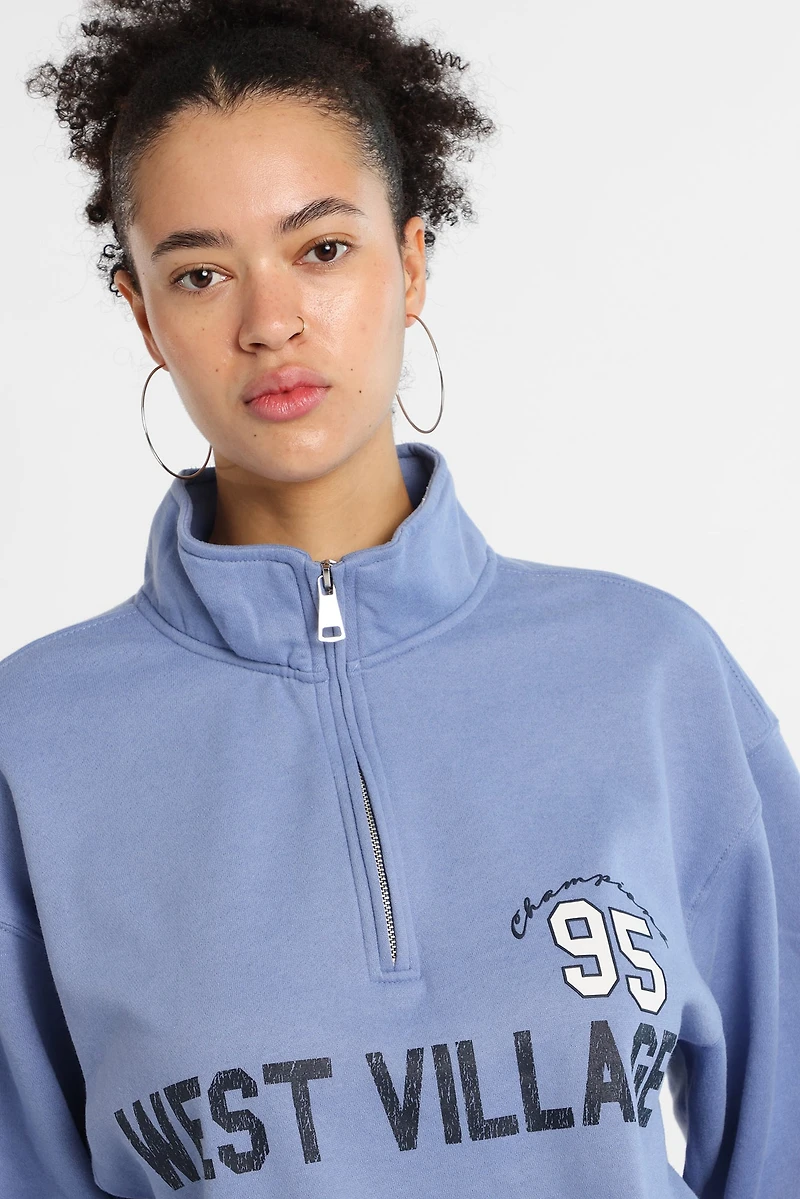 Quarter-Zip Sweatshirt