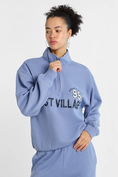 Quarter-Zip Sweatshirt