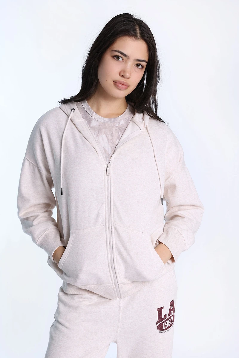 Oversized Zip-Up Hoodie