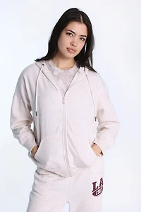 Oversized Zip-Up Hoodie