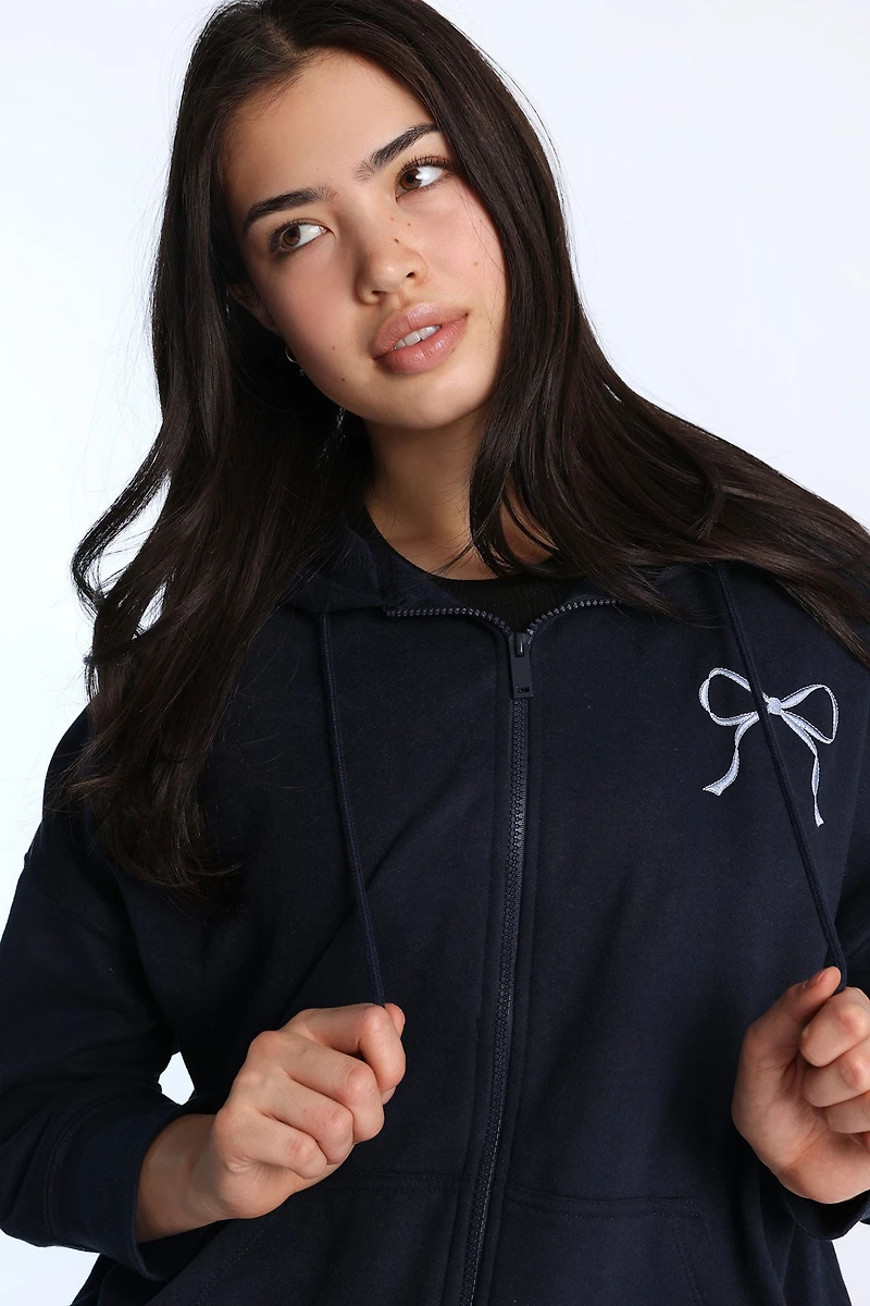 Oversized Zip-Up Hoodie