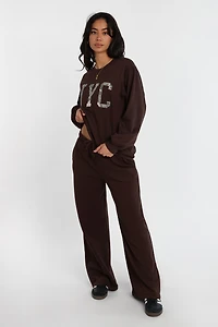 Wide Leg Sweatpants