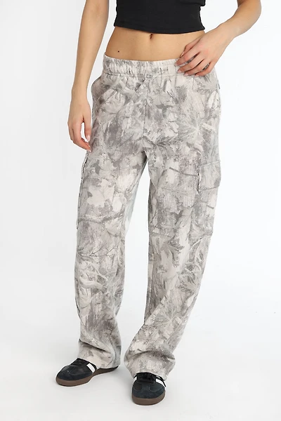 Cargo Wide Leg Sweatpants