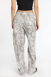 Cargo Wide Leg Sweatpants