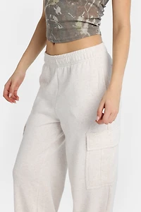 Cargo Wide Leg Sweatpants