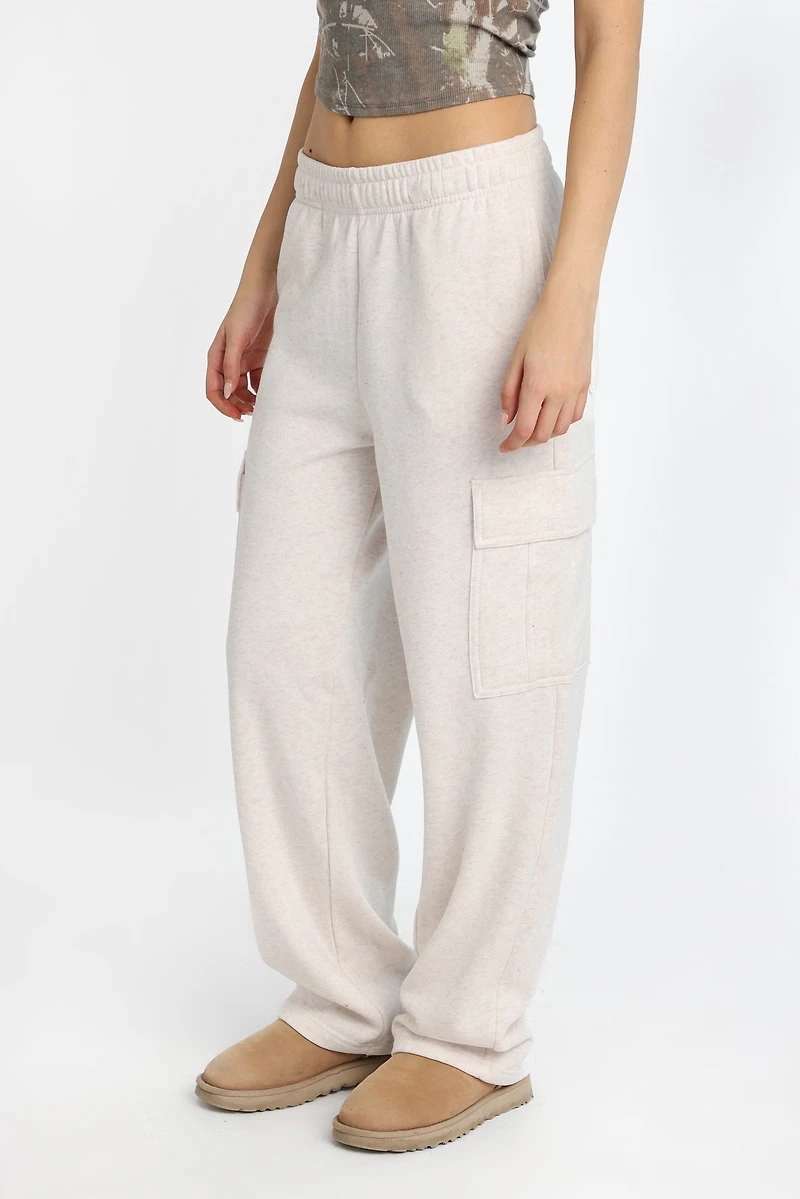 Cargo Wide Leg Sweatpants