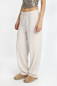 Cargo Wide Leg Sweatpants