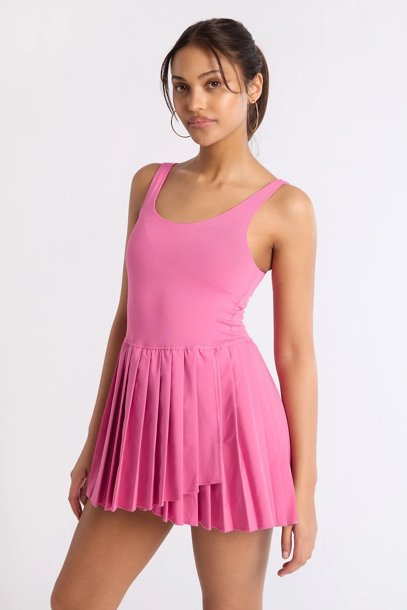 Flex Move Active Pleated Mini Skirt Dress