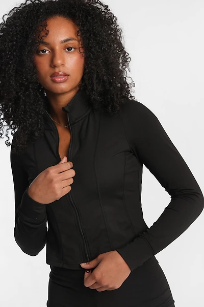 Super Soft Zip-Up Skimmer Jacket