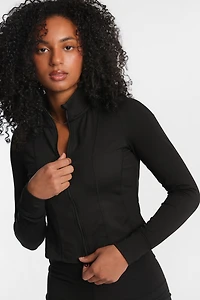 Super Soft Zip-Up Skimmer Jacket