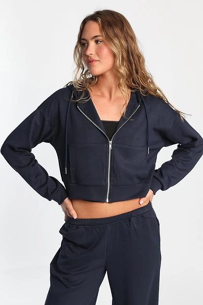 Tech Fleece Zip-Up Midi Hoodie