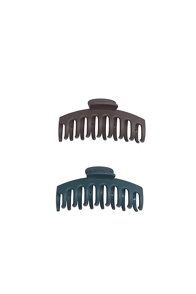 Griffes à cheveux larges paquet de 2