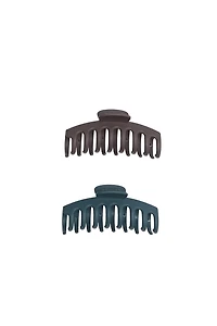 Griffes à cheveux larges paquet de 2