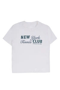 New York Tennis Club Graphic Relaxed Tee