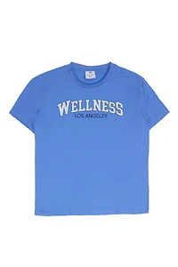 T-shirt décontracté imprime? graphique Wellness Los Angeles