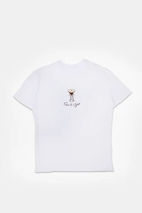 Espresso Martini Sip And Yap Graphic Boyfriend Tee