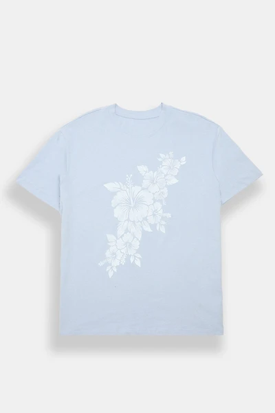 Hibiscus Graphic Boyfriend Tee