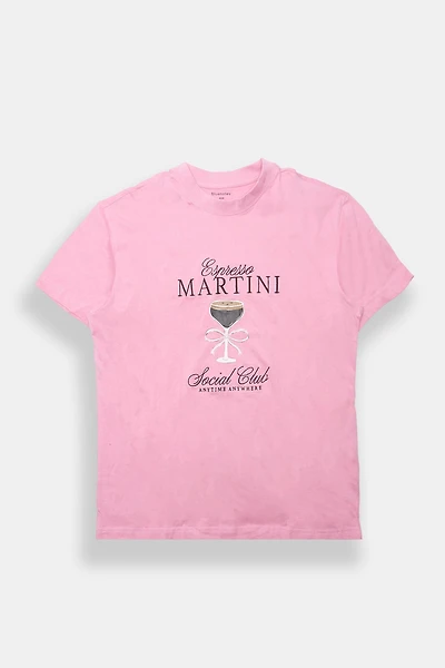 Espresso Martini Graphic Boyfriend Tee