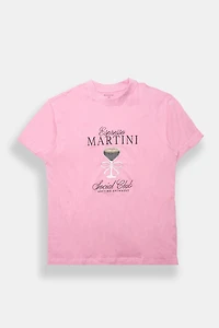 Espresso Martini Graphic Boyfriend Tee