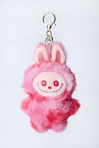 Tie Dye Plush Monster Keychain