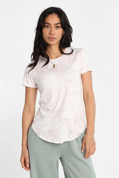 Short Sleeve Crew Neck Relaxed Tee