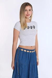 Embossed Chain Belt