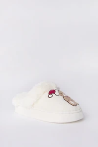 Pantoufles pelucheux