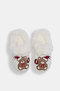 Pantoufles pelucheux