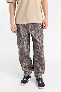 Camouflage Baggy Skater Cargo Twill Pants