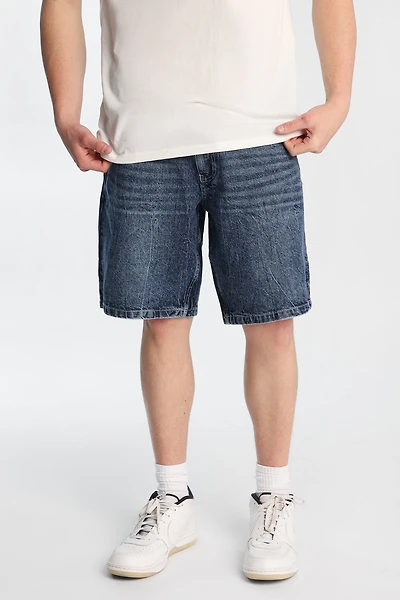 Loose Denim Shorts