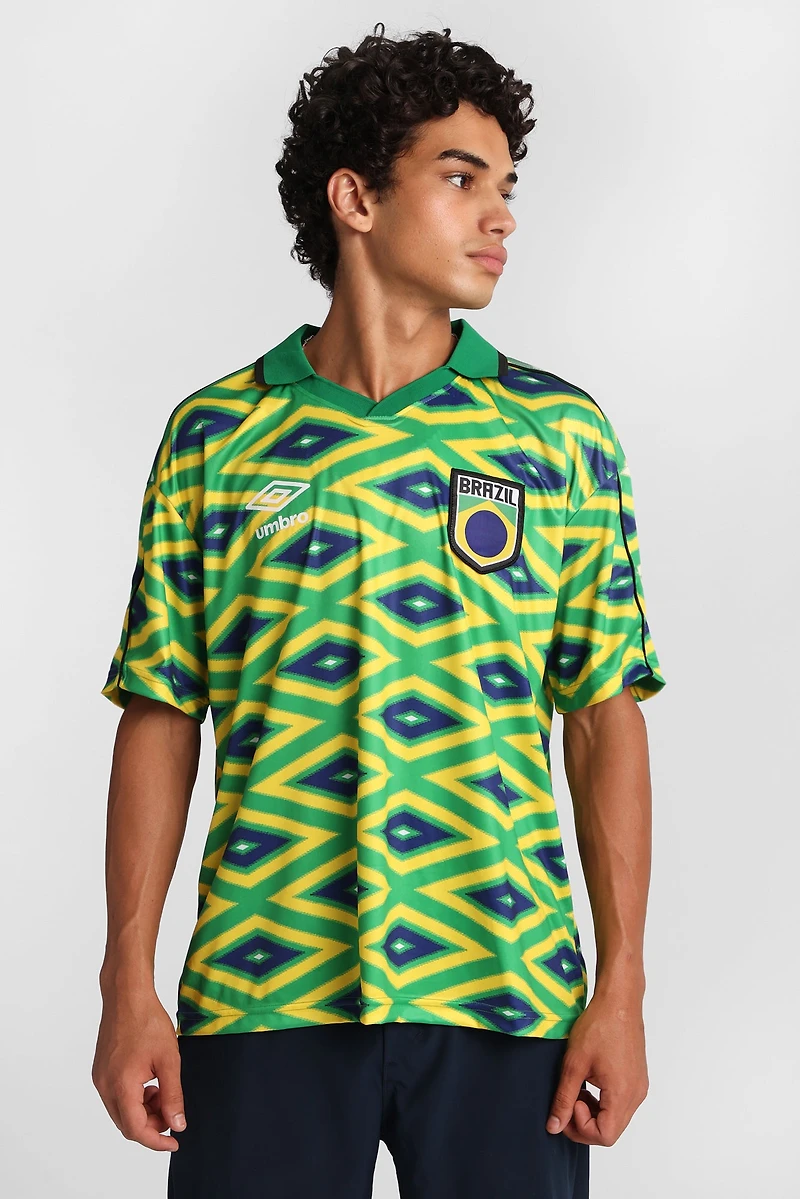Chandail d'équipe Soccer en maille Umbro Brazil