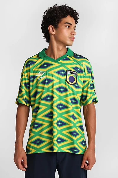 Chandail d'équipe Soccer en maille Umbro Brazil
