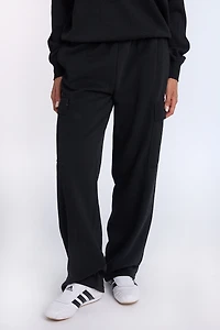 Cargo Wide Leg Sweatpants