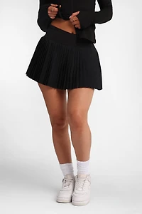 Mini jupe-short plissée active