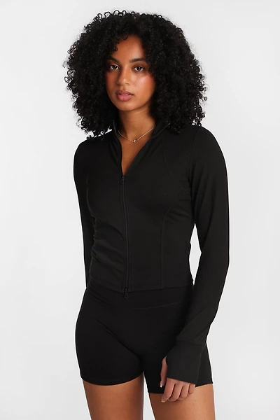 Blouson à double fermeture glissière Super Smooth