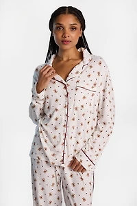 Graphic Super Soft Pajama Dad Long Sleeve Shirt & Pants 2-Piece Set