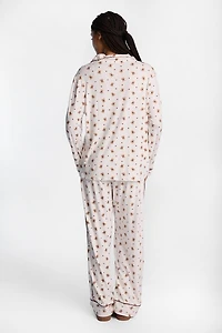 Graphic Super Soft Pajama Dad Long Sleeve Shirt & Pants 2-Piece Set