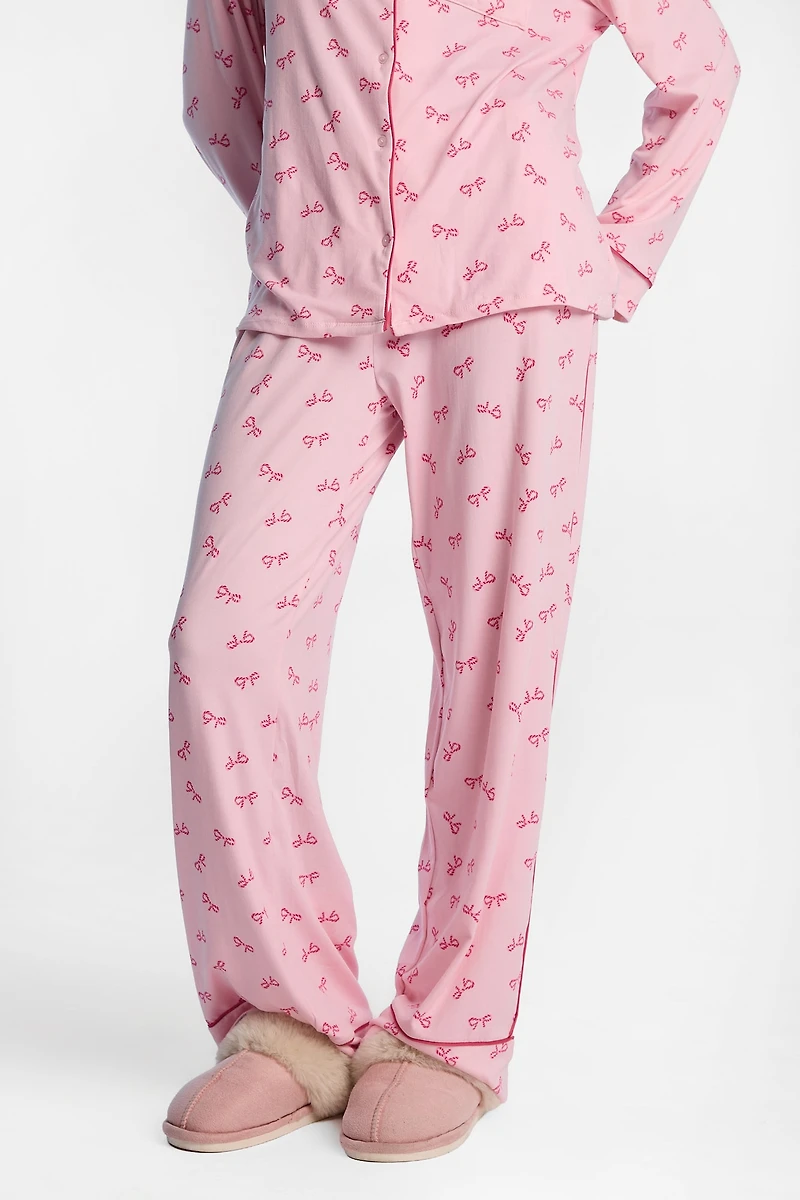 Graphic Super Soft Pajama Dad Long Sleeve Shirt & Pants 2-Piece Set
