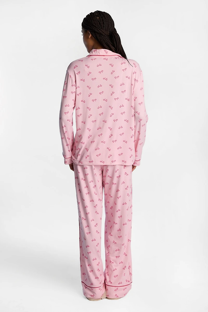 Graphic Super Soft Pajama Dad Long Sleeve Shirt & Pants 2-Piece Set