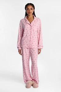 Graphic Super Soft Pajama Dad Long Sleeve Shirt & Pants 2-Piece Set