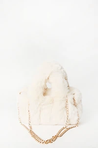 Faux Fur Shoulder Bag