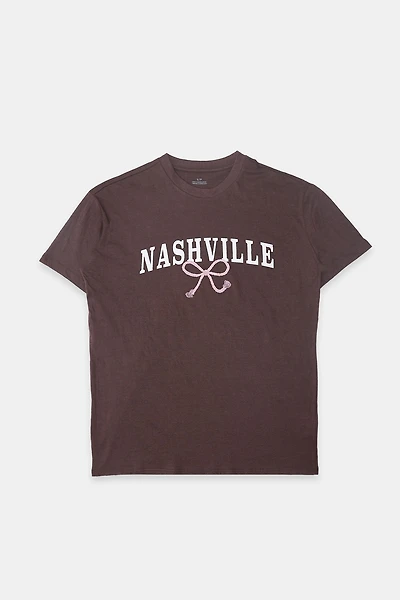 Nashville Bow Graphic Boyfriend Tee