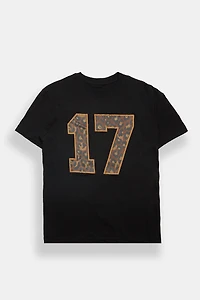 Leopard 17 Graphic Boyfriend Tee